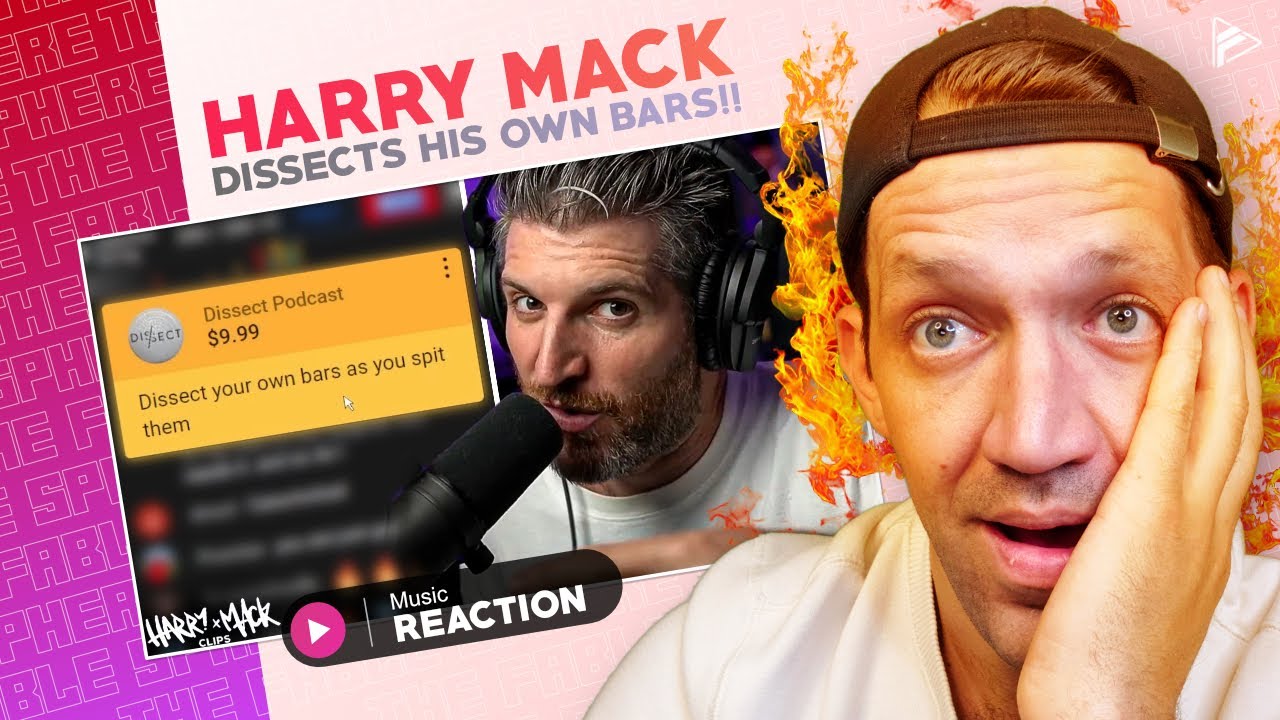 THIS IS JUST SILLY NOW... Harry Mack dissects his own bars... (REACTION)