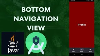 Bottom Navigation View In Android Studio Java | Bottom Navigation View | View Pager | Fragment | App