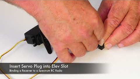 Binding a Receiver to a Spektrum RC Radio