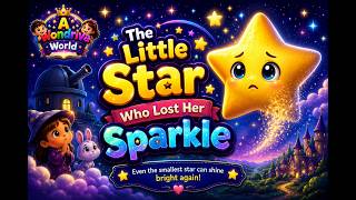 ⭐ The Little Star Who Lost Her Sparkle | A Heartwarming Kids Story 🌟#kids #kidsvideo #kidsstories