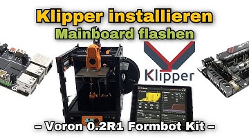 Klipper installieren auf einem Bigtreetech BTT Pi CB1 & SKR Pico Formbot kit - Tutorial Voron 0.2