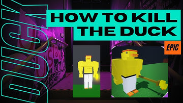 How to kill Ducky(every second add 1 skill point)