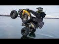 Quad Wheelies on Thin Ice