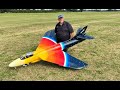 Hawker hunter miss demeanour scale display jetcat 140rxi  headcorn southern rc model show  2023