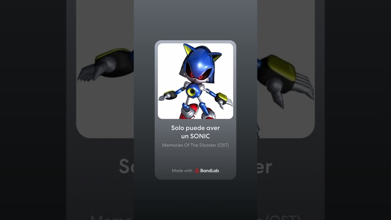 SOLO PUEDE AVER UN SONIC (video de prueba LEER DESCRIPCIÓN)