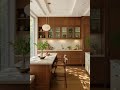 Soft light, quiet warmth ☀️🌿#rusticarchitecture #kitchendesign #modernrustic #naturallight #cozyhome