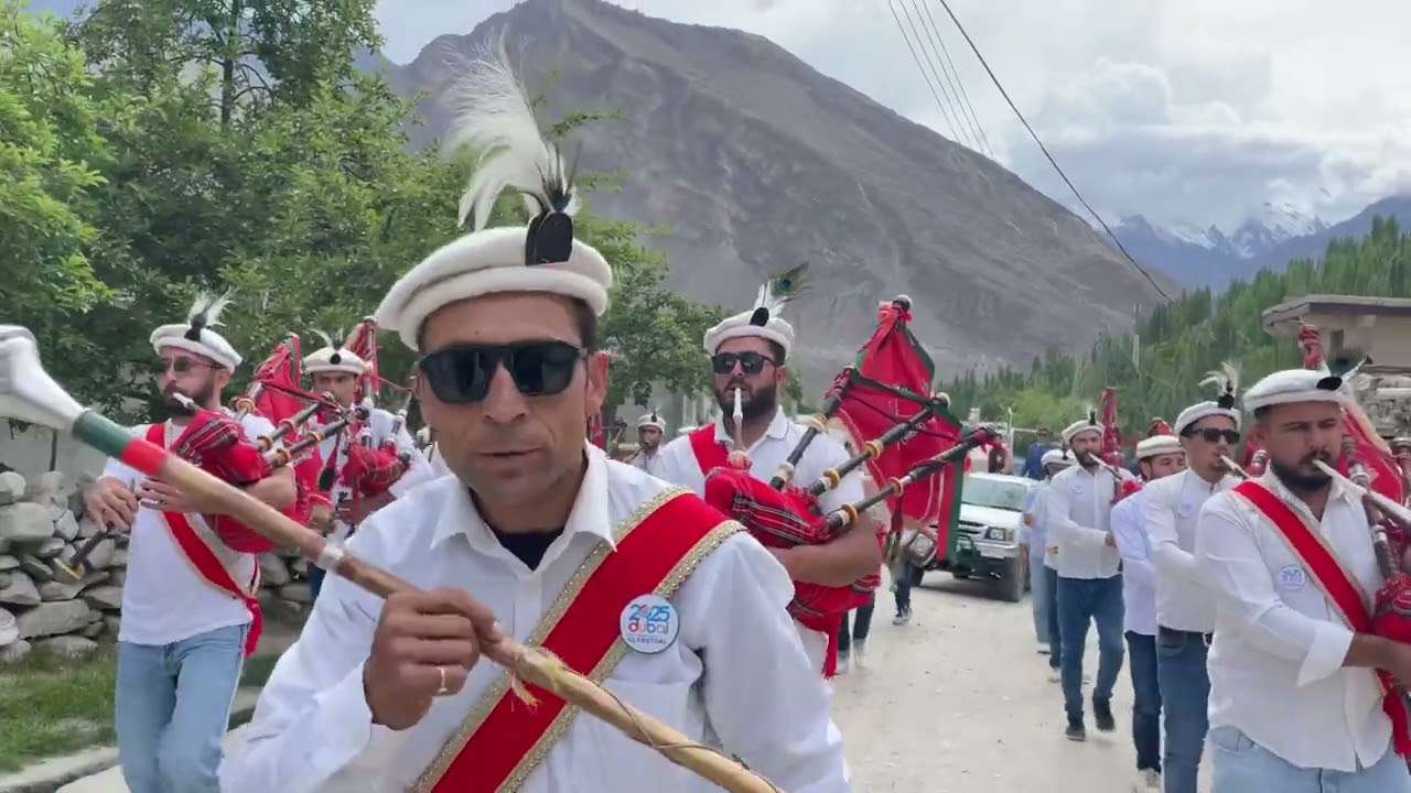 Al-Rahim Ismaili Pipe Band | Ismaili Jamat | Hunza Valley | Ismaili Community | Fanoos Launch 2025 |
