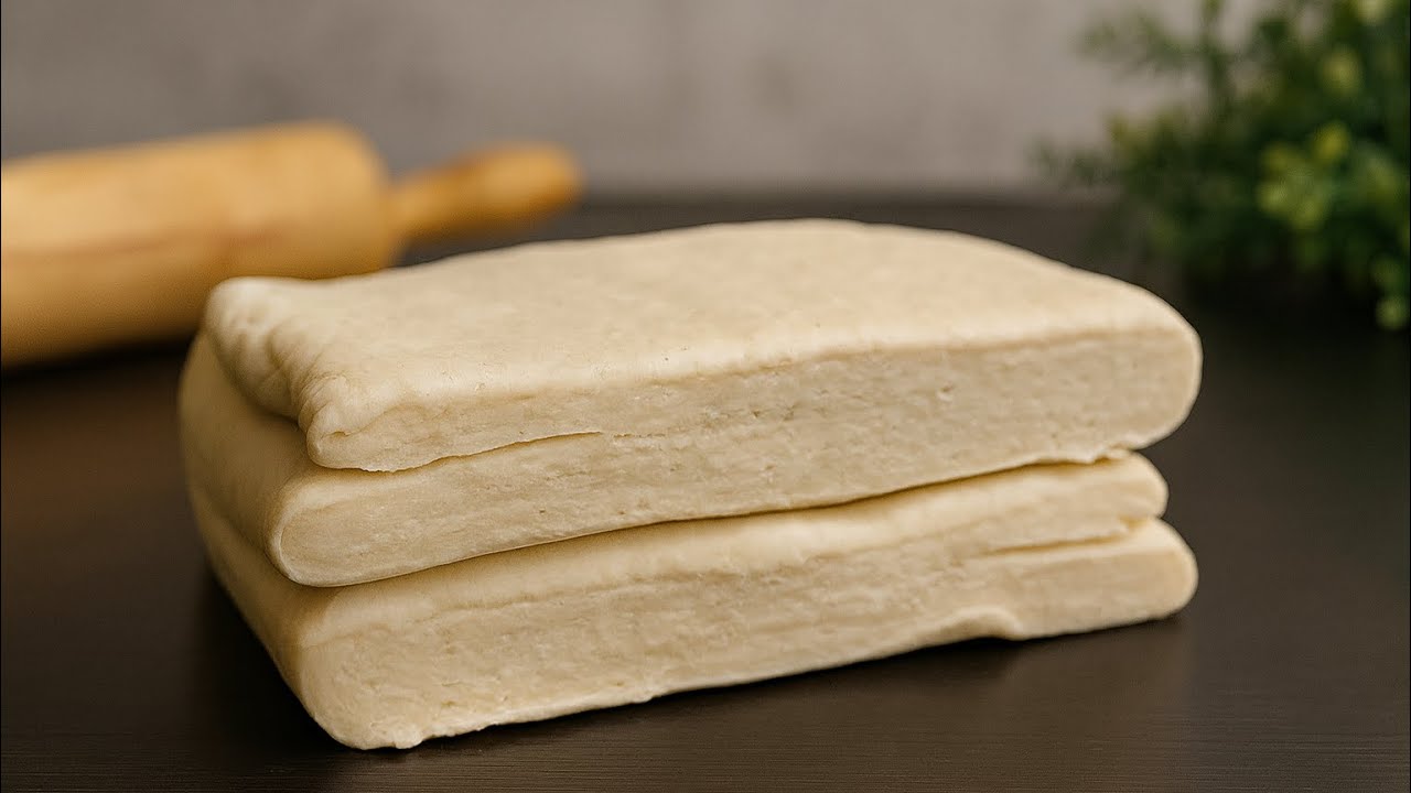 ЭКСПРЕСС-слоёное тесто: забудьте о магазинном! САМОЕ БЫСТРОЕ и ультрахрустящее!