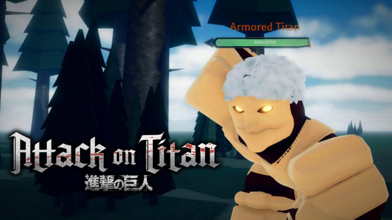 Armored Titan Gameplay PVP Attack On Titan Freedom War Beta 