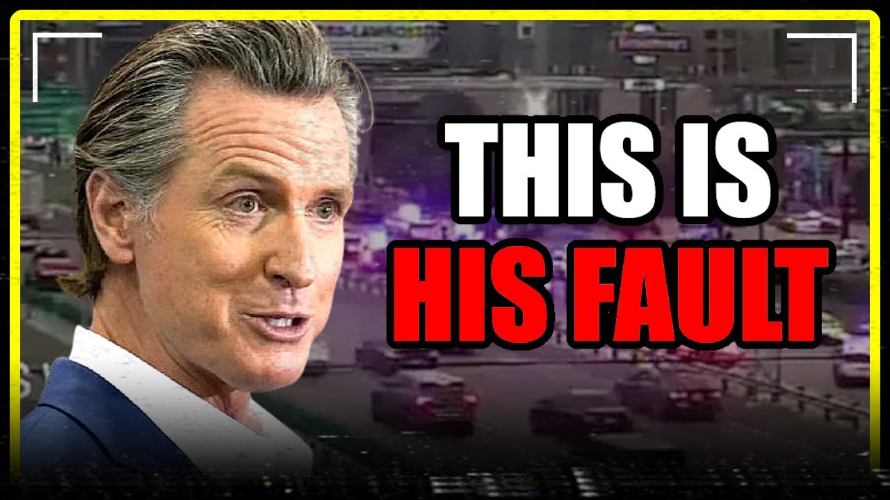 Newsom is in HOT WATER.