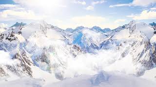 ◉ FREE Theme Background video wall loops footage HD ◉ # 7 Snow Mountain Background
