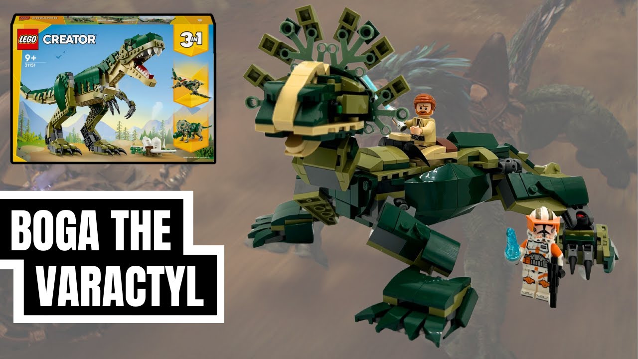Boga the Varactly | Alternate Model from LEGO 31151 T-Rex
