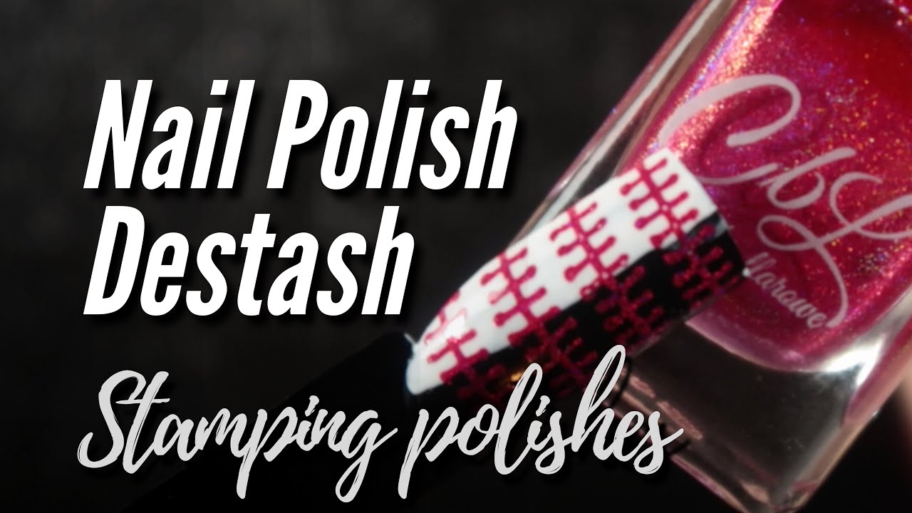 Stamping polish destash - #nailpolishcollection #declutter