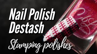 Stamping polish destash - #nailpolishcollection #declutter
Neck up for the chop are my stamping nail polishes!
Destash playlist https://www.youtube.com/playlist?list=PL45Sdxl9Ft2FcZnSQOAxYN8zCTH2TNojU
Follow me on Instagram @thenailpolishhound
Disclaimer: The products used in this video were purchased by me (or gifted from friends) unless stated as being *Ad/gifted. When I receive products from companies for review the opinions I give are my honest thoughts on the products. Please also note that I am not a professional nail technician. Stamping polish destash - #nailpolishcollection #declutter