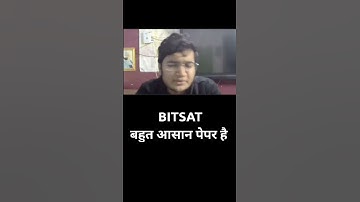 BITSAT बहुत आसान पेपर है 💥 | BITSAT 2022 | Nishant Jindal bitsat Strategy #shorts #youtubeshort