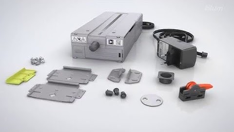 The Blum Servo-Drive Flex Installation - From HPP