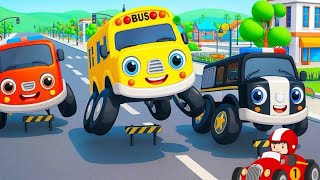 “Wheels on the Bus | Fun Nursery Rhyme for Kids with Sing Along & Colorful Animation!”
