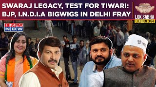 Bansuri Swaraj, Manoj Tiwari, Kanhaiya Kumar & More: NDA, I.N.D.I.A Giants Face Delhi Lok Sabha Test