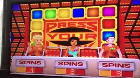 Press Your Luck Wii Game #1