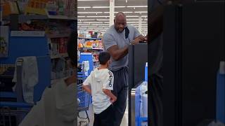 Shaq Blesses A Kids Day At Walmart