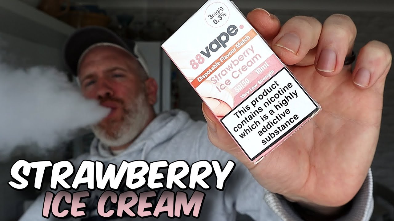 88vape Strawberry Ice Cream
