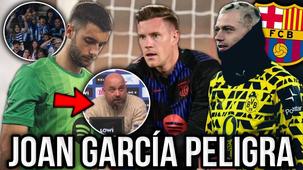 ¡JOAN GARCÍA SERÁ RECIBIDO COMO FIGO! ENTRENADOR DEL ESPANYOL LO ACLARA, RYERSON NUEVO INTERÉS