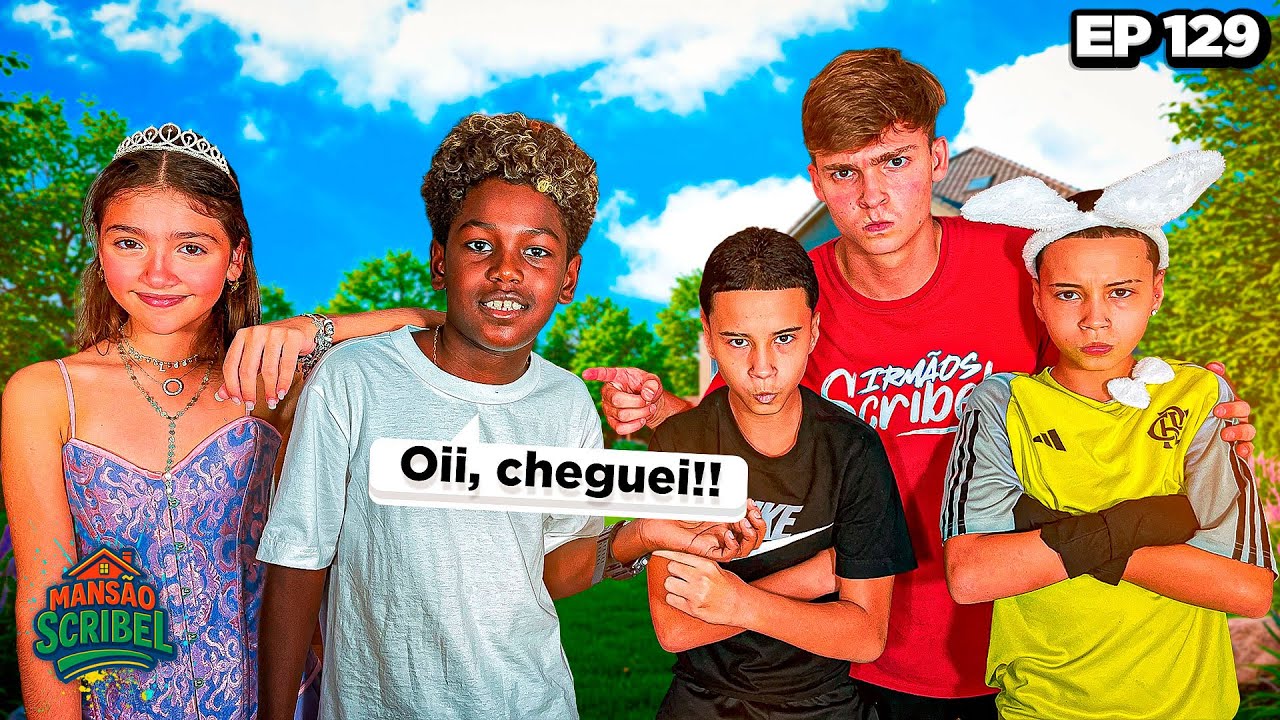 O AMIGO FALSO DOS GÊMEOS ANTÔNIO E JP CHEGOU DE SURPRESA NA MANSÃO SCRIBEL E O JP NÃO GOSTOU 😱