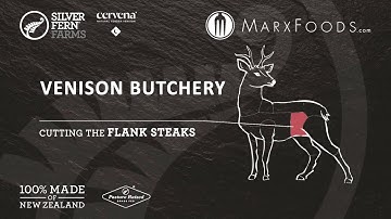 Venison Butchery - Cutting the Flank Steaks