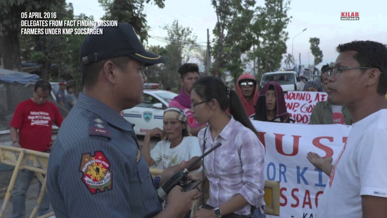 Delegates from SOCSARGEN to Fact Finding Mission blocked by the police