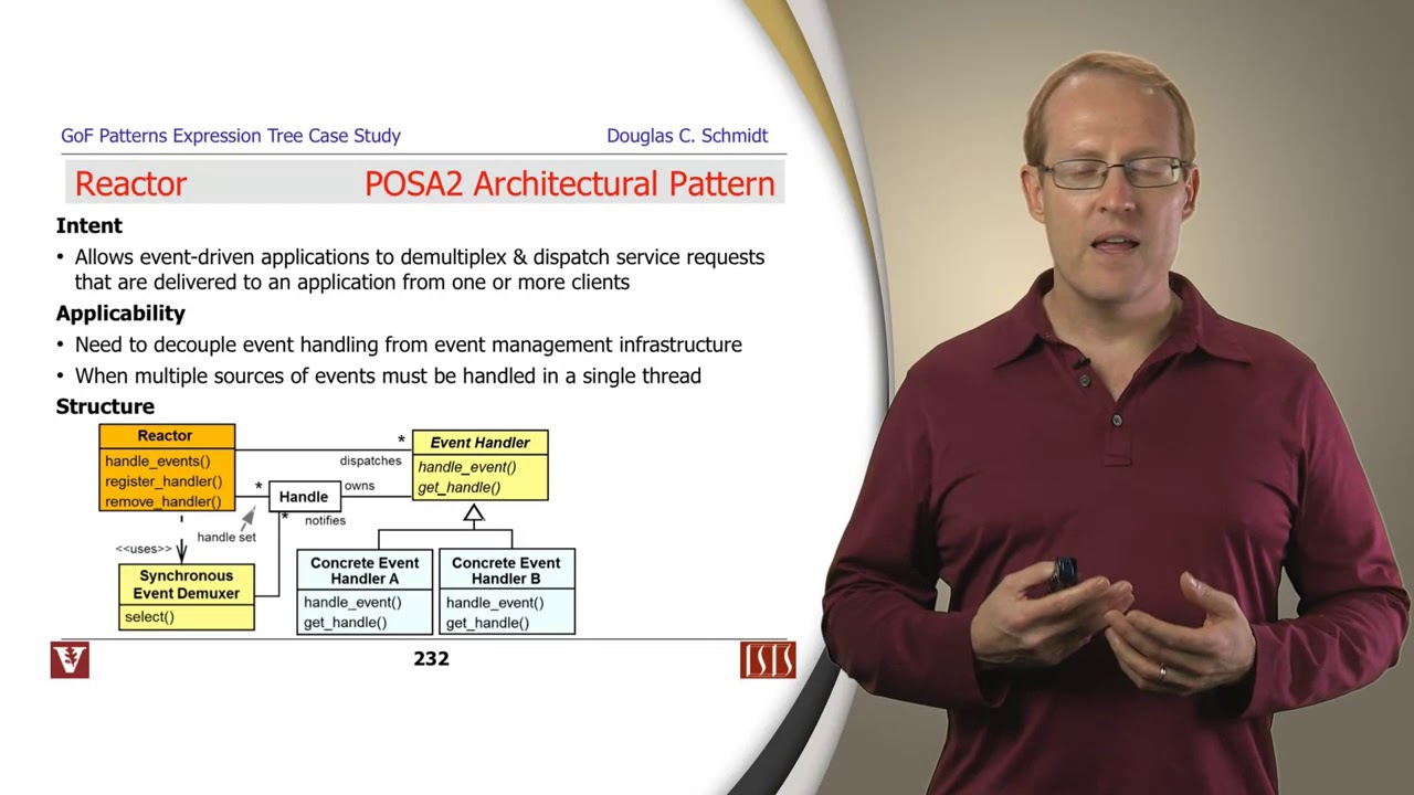The Reactor and Singleton Pattern - YouTube