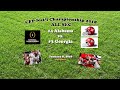 2018 CFP National Championship (Alabama v Georgia) One Hour