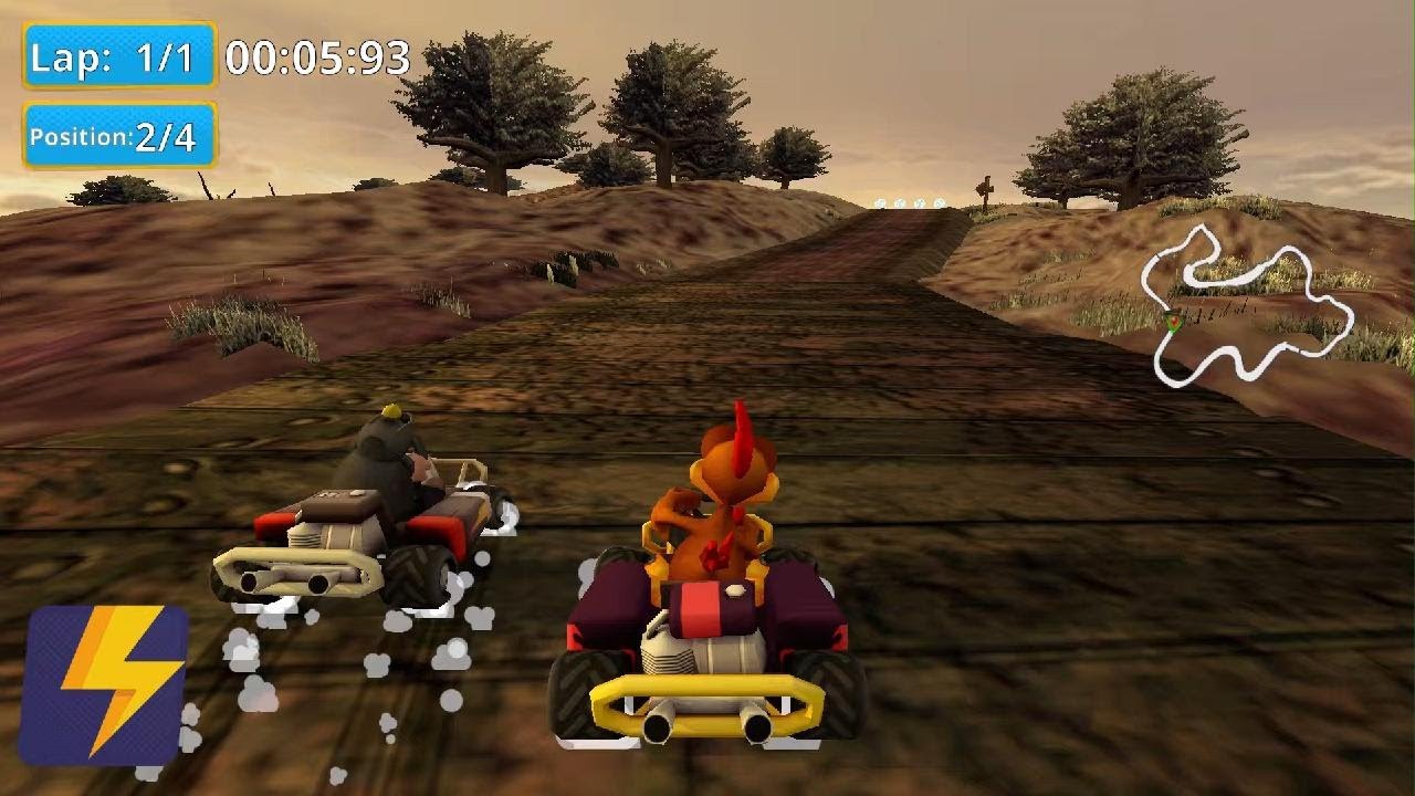 Crazy Chicken Kart 2 - - YouTube Track Swamp