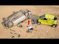 Real Life Car Crash Test - 100% Real | MR. INDIAN HACKER