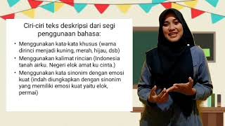 MATERI BAHASA INDONESIA KELAS 7 - TEKS DESKRIPSI (PENGERTIAN, TUJUAN, CIRI DAN JENIS-JENISNYA)