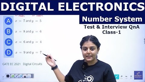 DIGITAL ELECTRONICS Test & Interview QnA Class-1 | NUMBER SYSTEM | COMPLEMENTs | www.vlsiforall.com