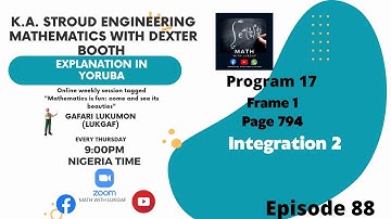 KA Stroud Engr Math 88 - Integration 2