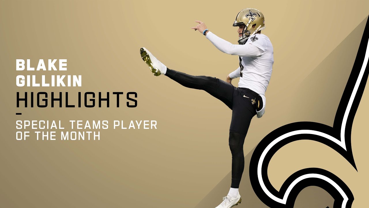 Blake Gillikin Highlights | NFC Special Teams Player of the Month