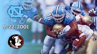 UNC Football: North Carolina vs #5 Florida State | 9-22-2001 | 2nd Half