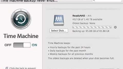 time machine never stops