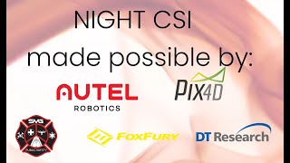 Commercial UAV Expo 2020:  Sundance Media Group's Drone Demo - NIGHT UAV CSI WORKFLOW