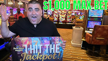 Once in a LIFETIME JACKPOT That SHOCKED the Entire Hard Rock Tampa