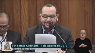 31ª Sessão Ordinária 2019
