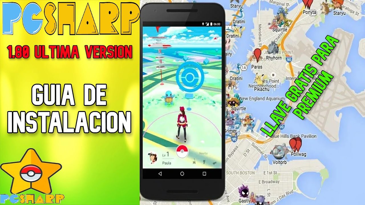 🚨Nueva Actualización PGSharp🚨 GUIA DE INSTALACION Y SORTE E UNA LLAVE ...