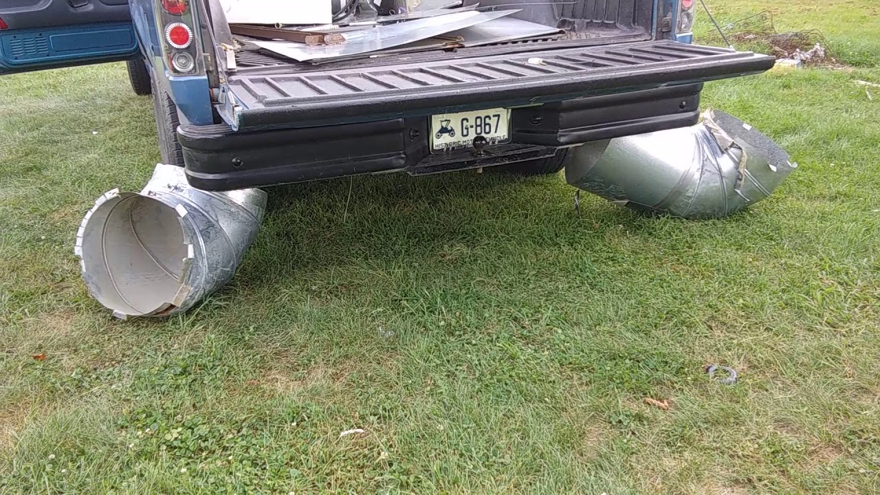 Custom exhaust tips.lol YouTube