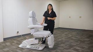 Spa Luxe 2246EBM Medical Treatment Chair - Massage Tools Demo