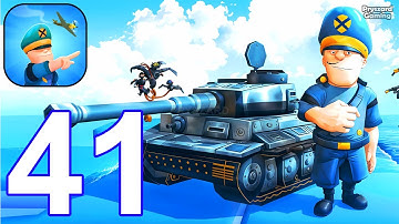 Army Commander - Gameplay Walkthrough Part 41 War Army Commander Base Defense (iOS, Android)