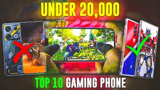 TOP 10 BEST GAMING PHONE UNDER 20000 🔥 GAMING PHONE FOR BGMI PUBG UNDER 20000 IN 2024