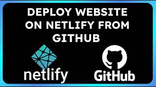 How to Deploy on Netlify from Github