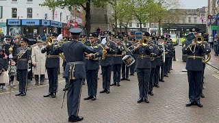 Central Band of the Royal Air Force  RAF Halton Freedom of Aylesbury Parade  April 2024