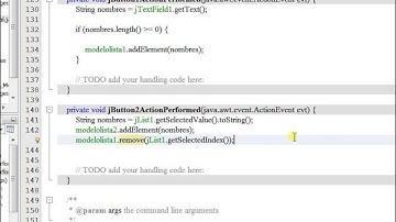 JList en Java-PARTE 2